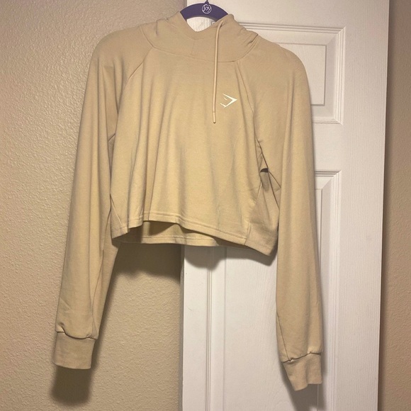 Gymshark tan cropped pullover - Picture 1 of 7